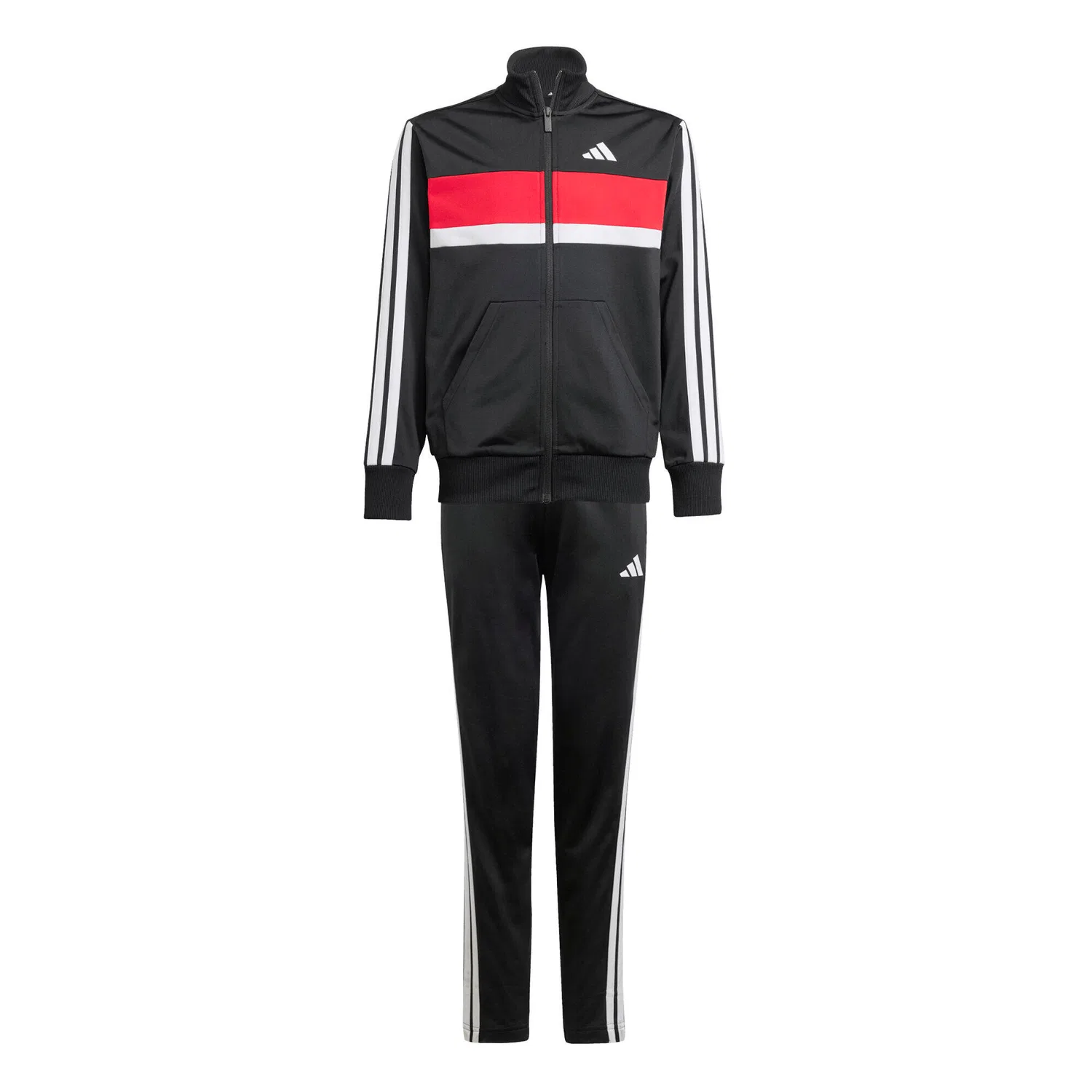 Детский спортивный костюм с принтом 3S Tiberio Track Suit Adidas, Schwarz