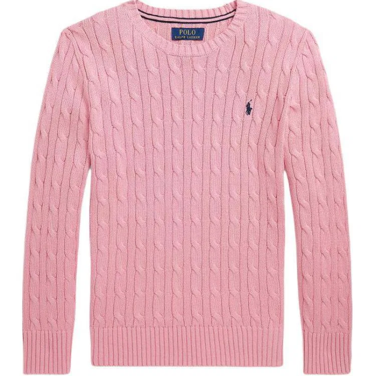 Детский свитер с круглым вырезом Polo Ralph Lauren, Pink