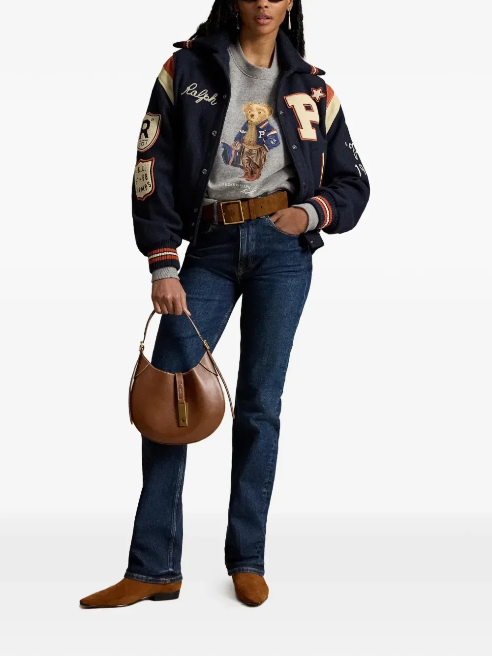 Свитер Polo Bear Polo Ralph Lauren, серый — фото 2