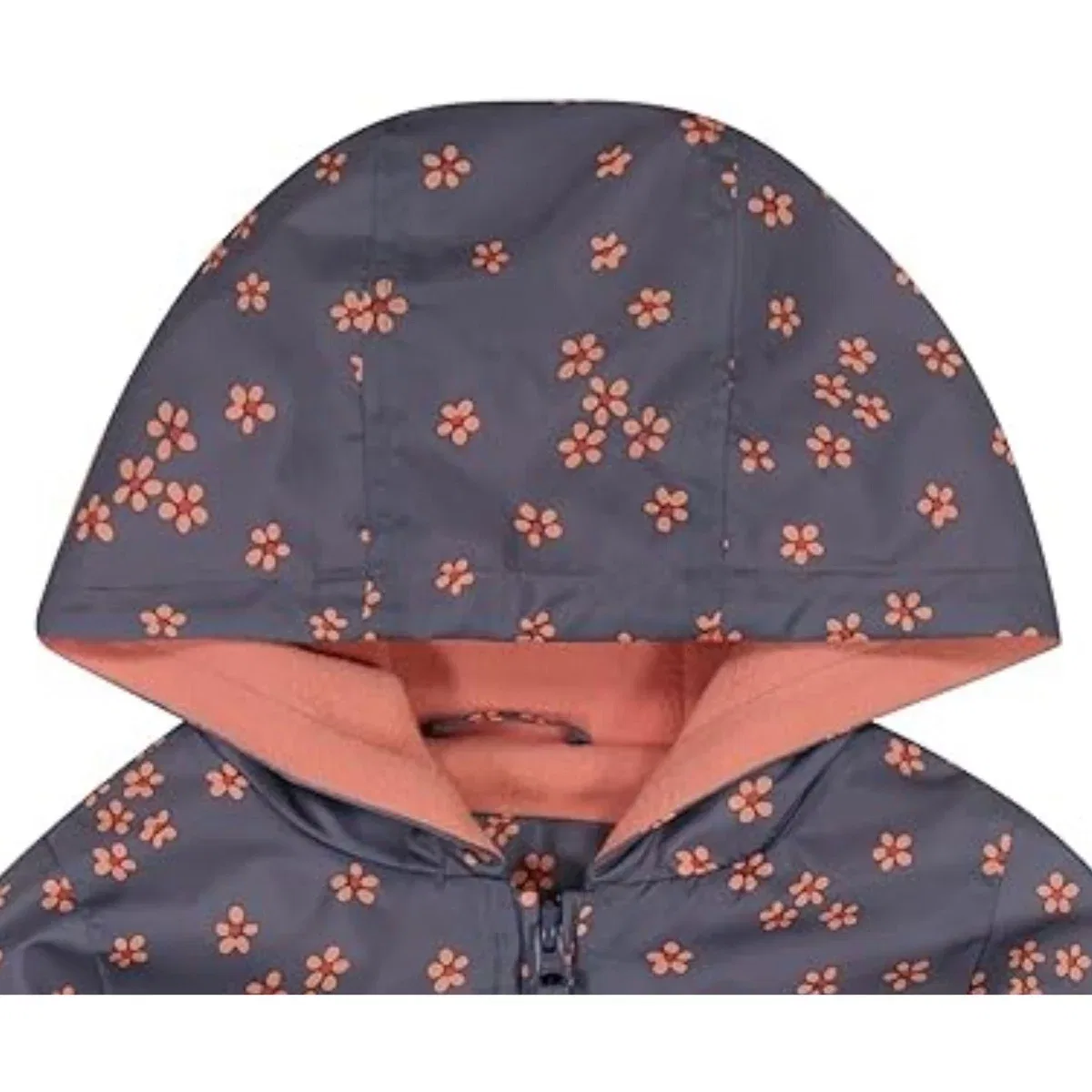 Детское пальто для девочек с флисовой подкладкой OshKosh B'gosh, Floral — фото 3