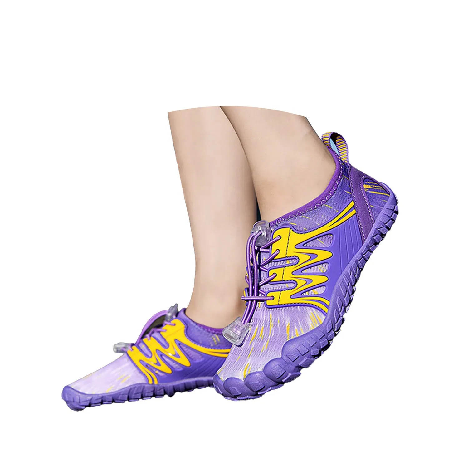 Детские кроссовки для мальчиков с принтом Scarpe Barefoot Bambino Scarpe Scoglio Bambino Trekking Gravel Estive Bambina 35 da Basket 34 per Bambini Tela con Elastico Sportive LED Mare Le Dita 25 Scarpette 27 Occhio di Bue Senza Lacci Ragazzo, Pu... — фото 2