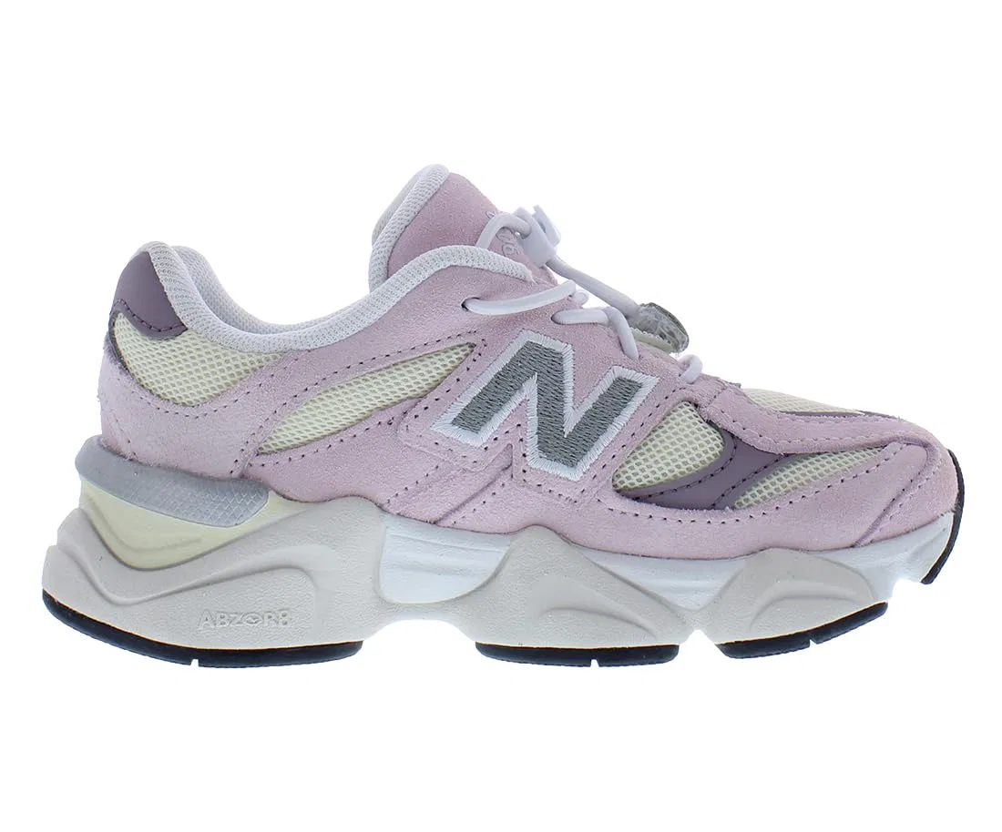 Детские кроссовки для девочек с шнуровкой Iconic 574 New Balance, Pink Purple Pink Candy — фото 2