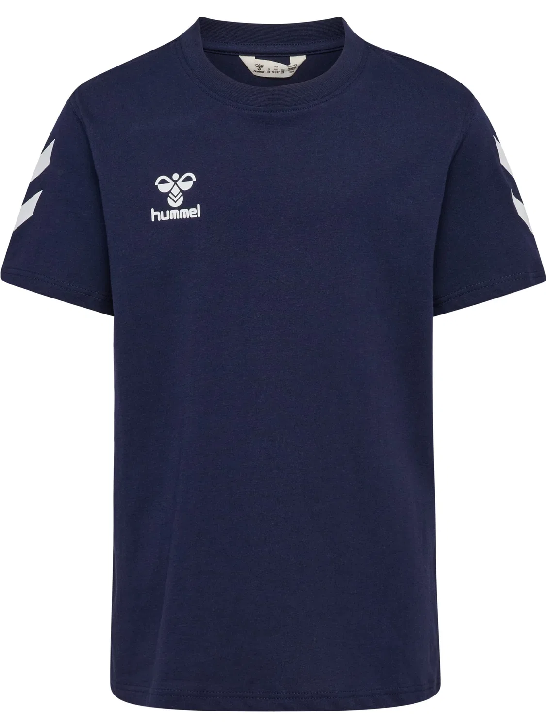 Футболка детская хлопковая Hummel, marine