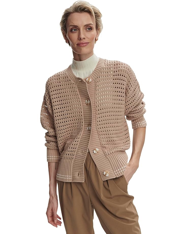 

Свитер Varley Kris Relaxed Fit Knit Cardigan, цвет Light Taupe