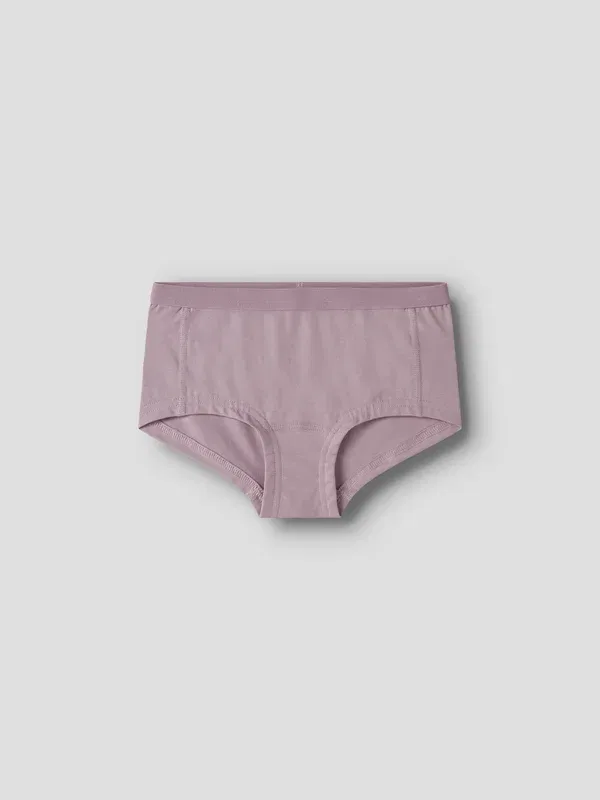 Трусы дышащие Hipster 3 pack, Name It, peyote melange/pink/blue, синий/розовый — фото 3