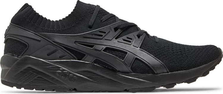 Кроссовки gel kayano trainer knit 'black' Asics, черный - фото