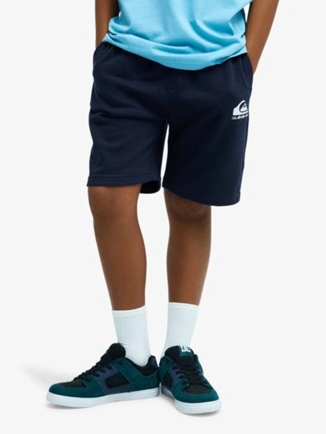 Шорты джоггеры Easy Day Logo Quiksilver, синие