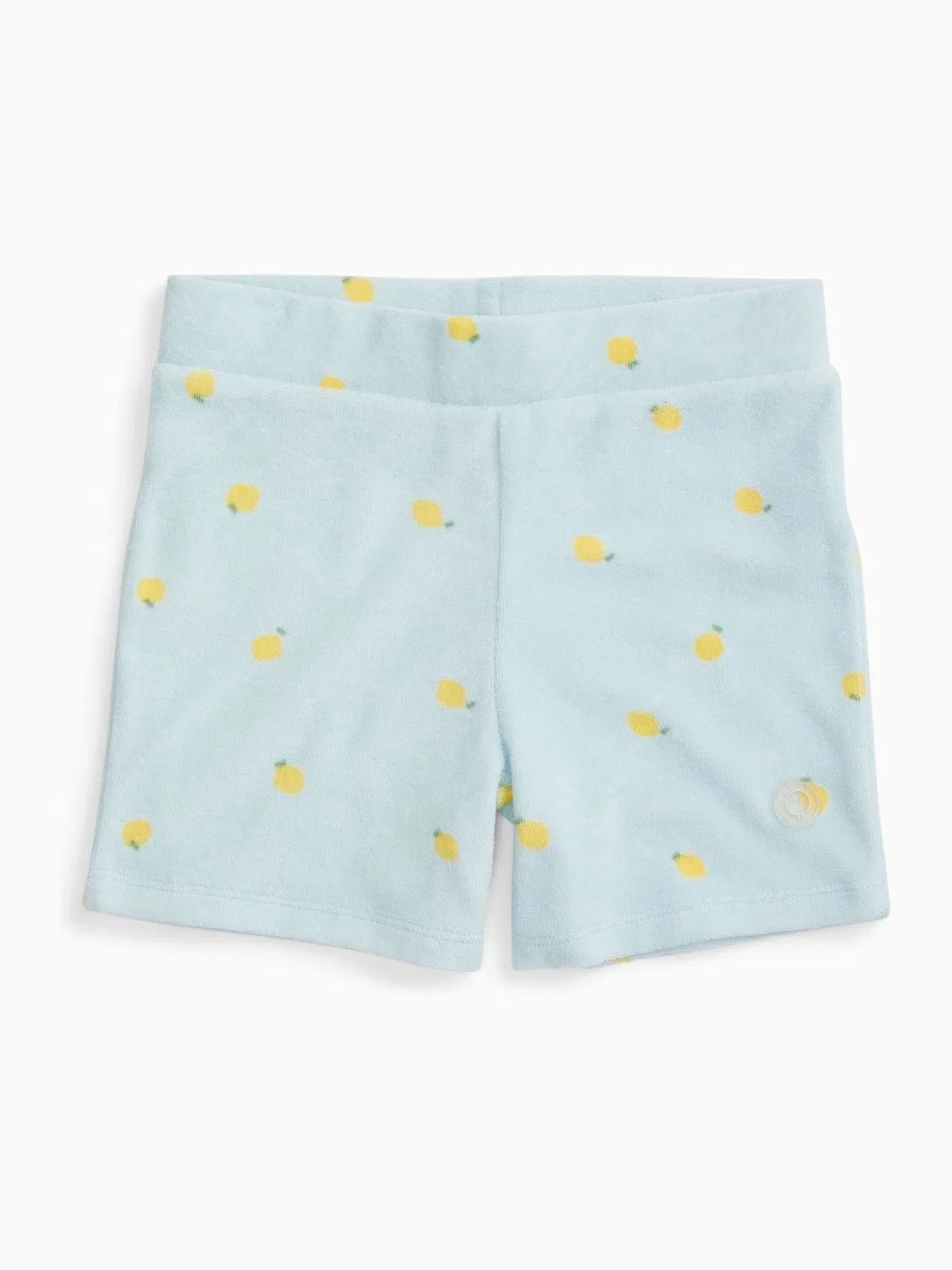 Шорты из махровой ткани с лимонным принтом, модель Beach Shorts Mori, синий — фото 2