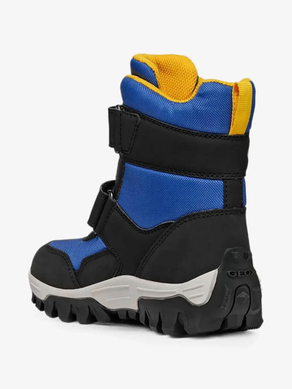 Ботинки Himalaya Abx с застежкой-липучкой Geox Kids, черный — фото 4