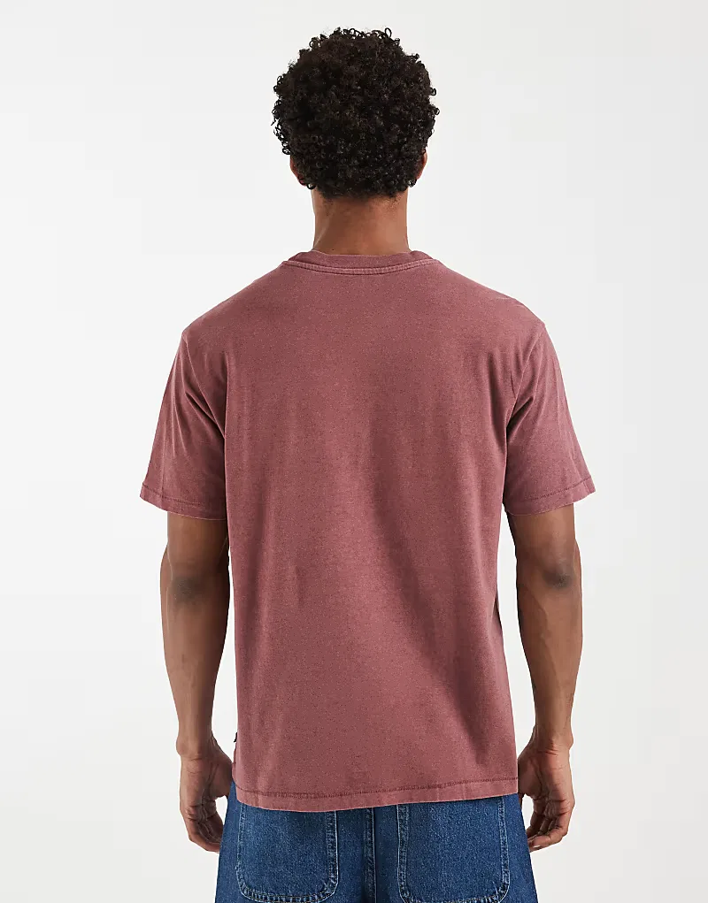 Футболка винтажная Red tab garment dye Levi's, выстиранный красный — фото 4