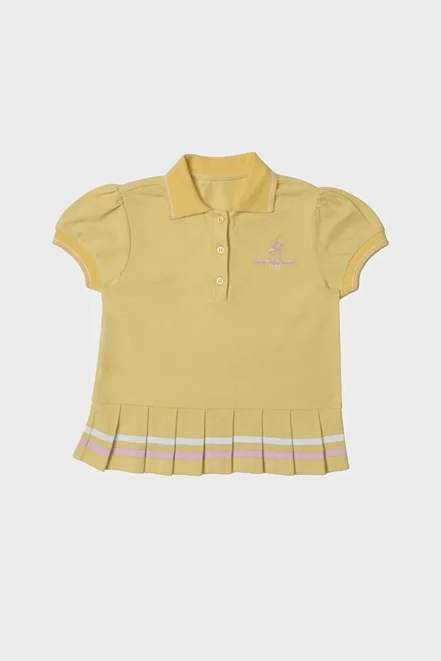 Детская футболка для девочек хлопковая Beverly Hills Polo Club, Yellow