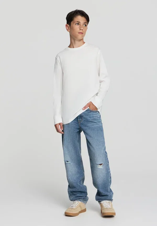 Джинсы Relaxed Fit Terranova, Blu Denim Medio, синий