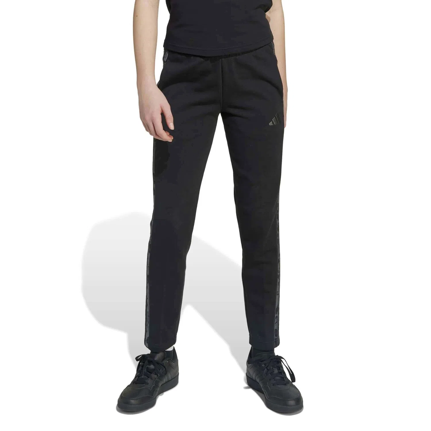 Детские спортивные штаны с принтом Adidas Sport G Anml 3S Ft Pt, Schwarz — фото 2