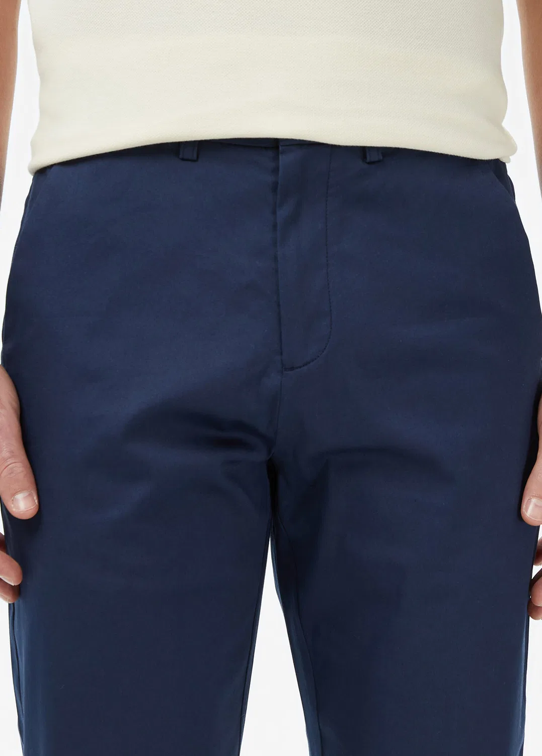 Чинос Lacoste Regular Fit, Navy — фото 4