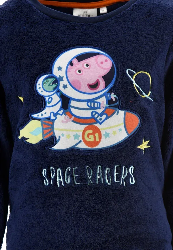 Пижамный набор с принтом Peppa Pig Peppa Pig Blau, синий — фото 4