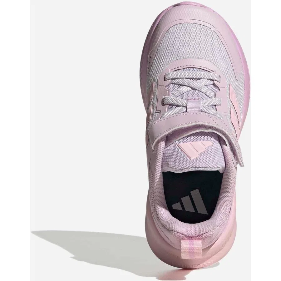 Детские спортивные кроссовки с закрытым носком Forta Run 4.0 El adidas, Розовый — фото 3