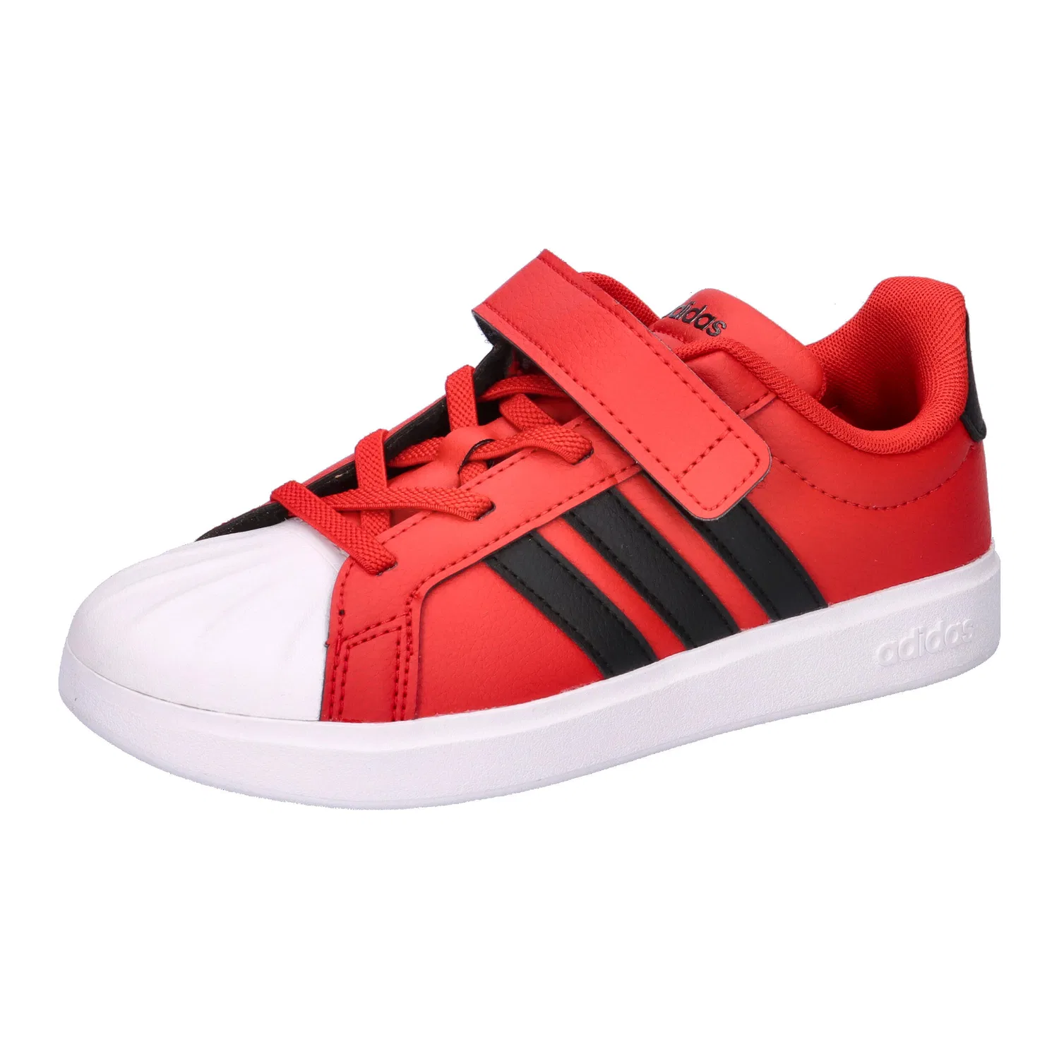 Детские кроссовки с липучками Streettalk EL C Adidas, Rot Schwarz Weiss