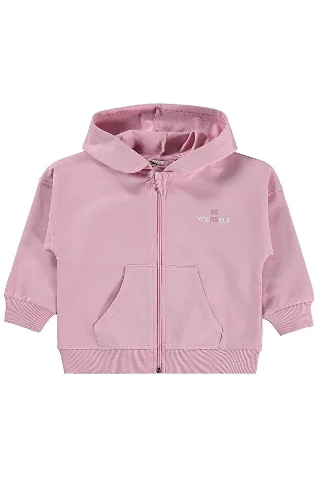 Детский кардиган с капюшоном Civil Girls, Dark Pink