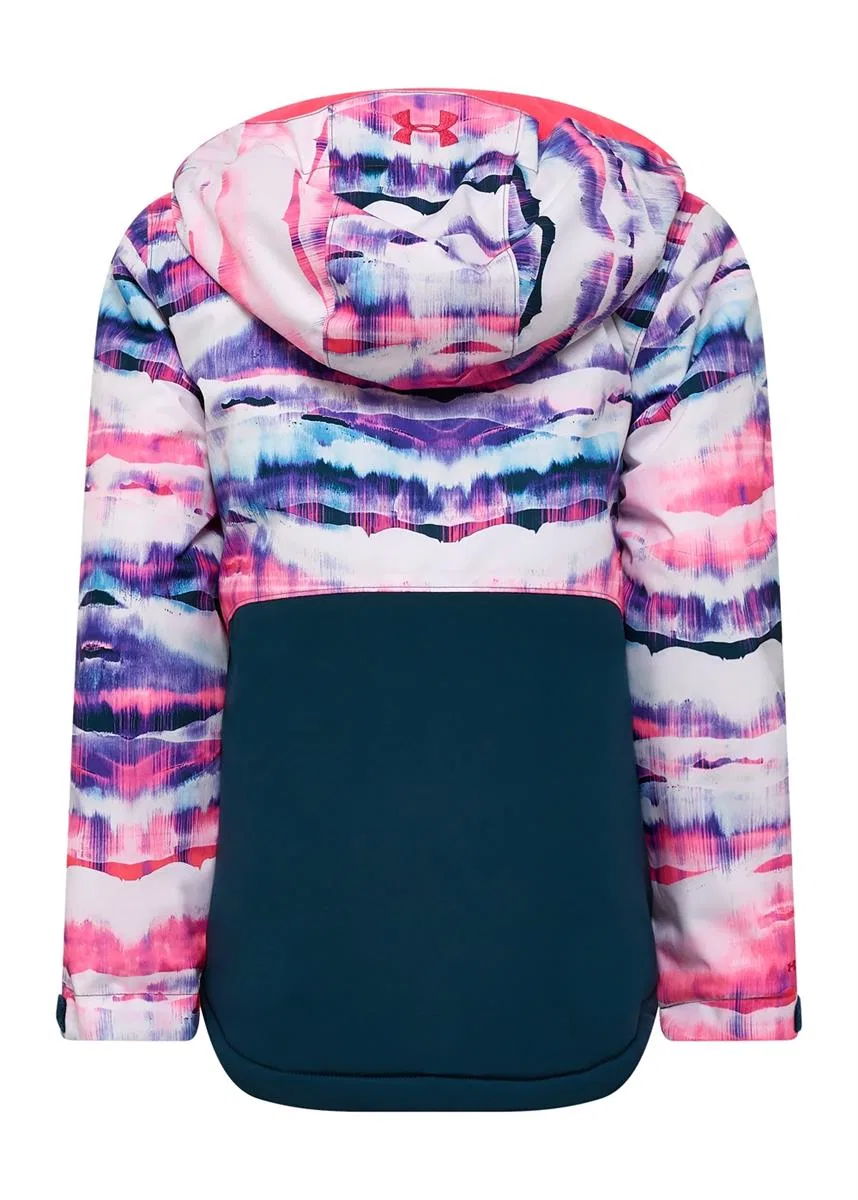 Куртка для девочек с технологией UA Storm, модель Tree Top, Under Armour, Tandem Teal — фото 2