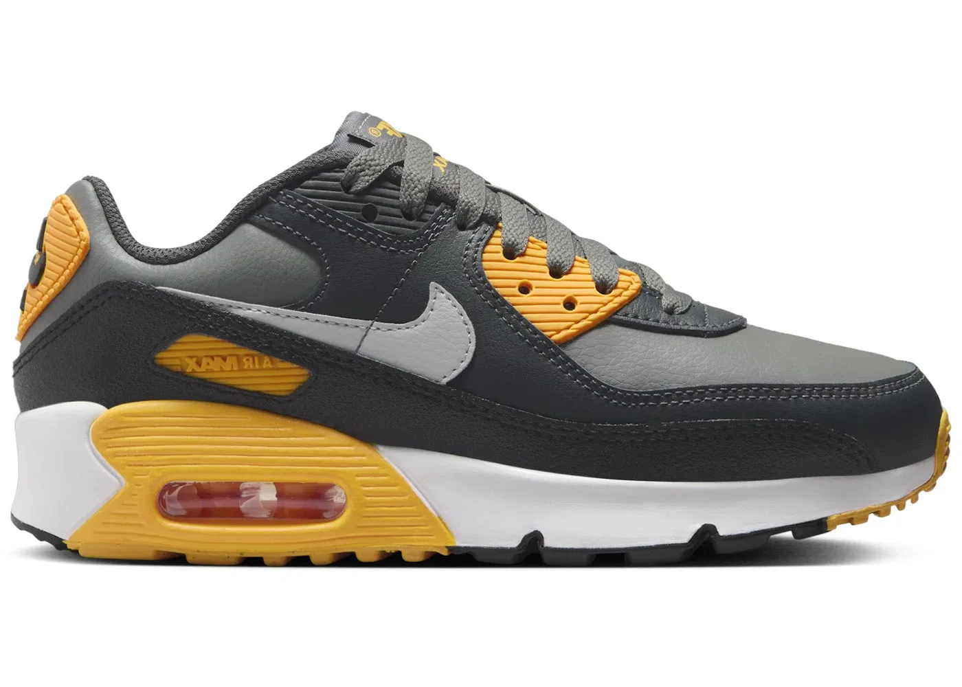 Детские кроссовки Lifestyle Nike Air Max 90, Smoke Grey/Anthracite/White/Light Smoke Grey