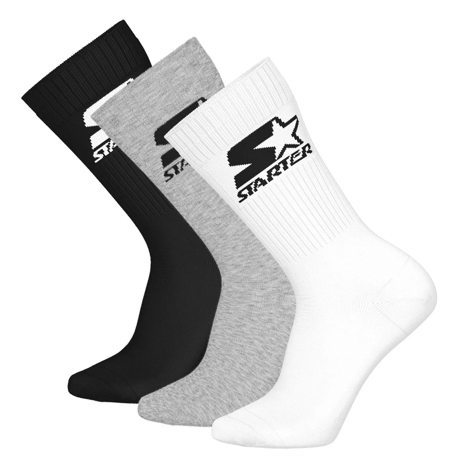 Детские носки с логотипом STARTER 3pk Crew Socks, Starter, Bunt