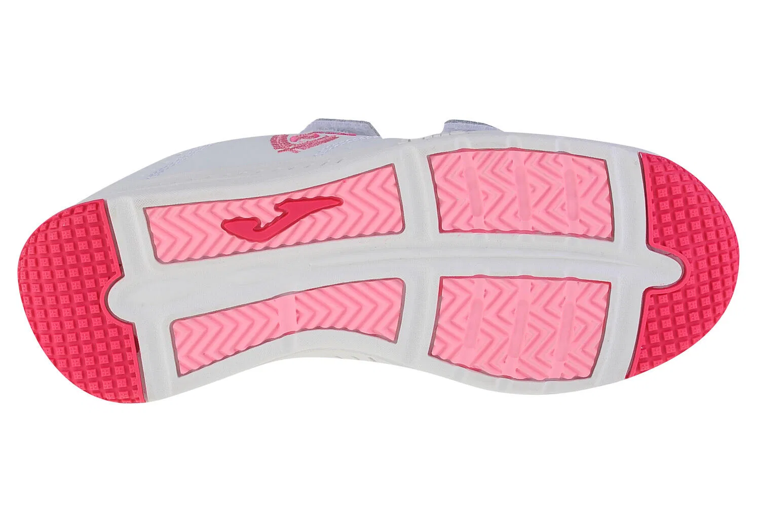 Детские кроссовки для девочек с технологией Flexo Joma W.Play Jr, Цвет Weiss / Rosa — фото 4
