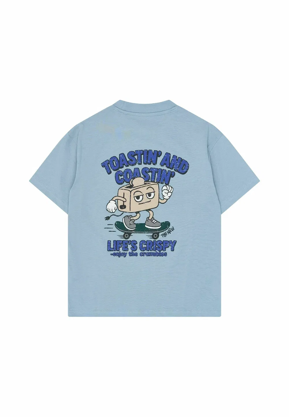 Tnvilmar os s_s tee - футболка с принтом The New, Ashley Blue — фото 4