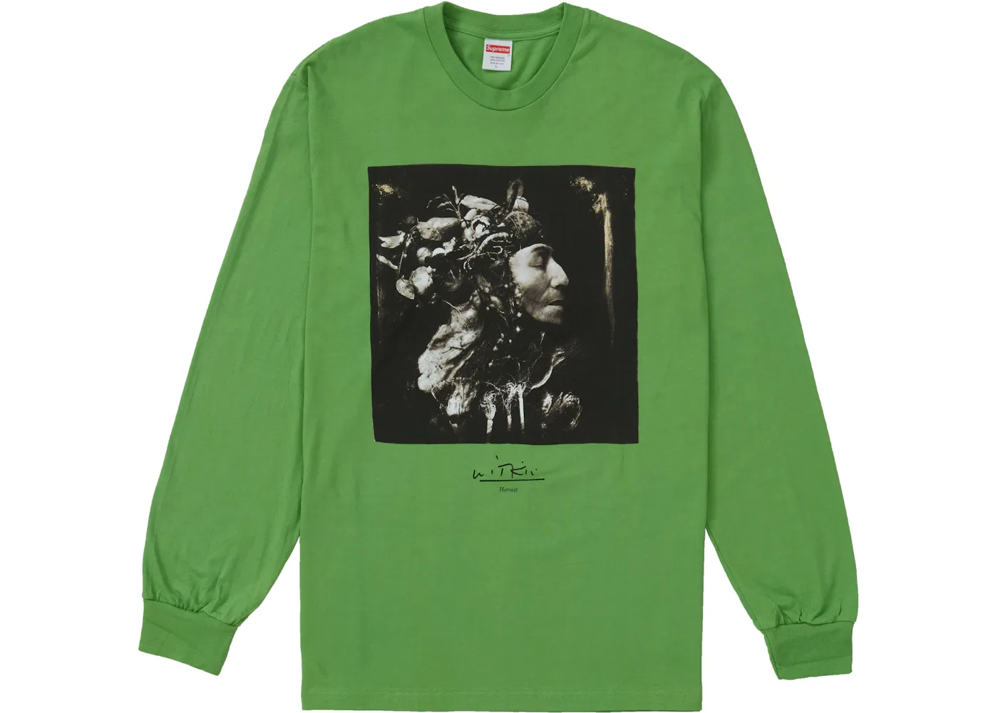 Мужская футболка с длинным рукавом Supreme Joel-Peter Witkin Harvest L/S Tee, Green