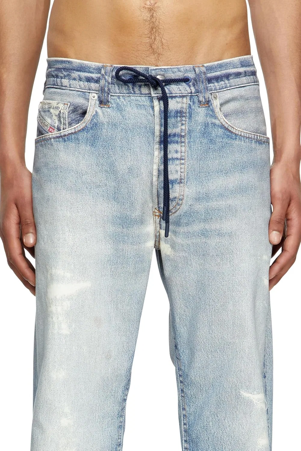 Джинсы Diesel 2080 D-Reel JoggJeans Relaxed, Light Blue — фото 2