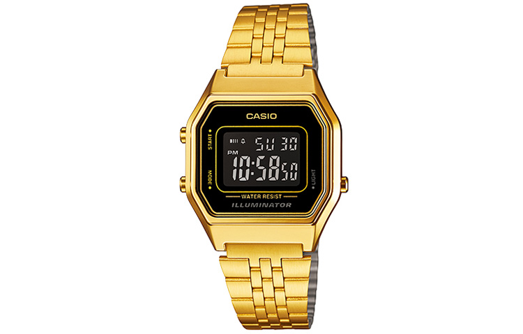 

Мужские молодежные черные часы LA680WGA-1B CASIO