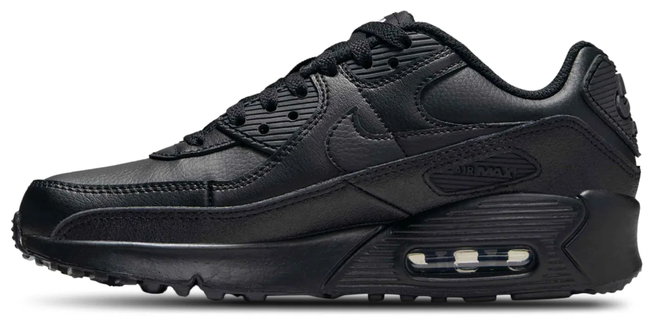 Кроссовки для мальчиков Air Max 90 Nike, черный/белый — фото 2