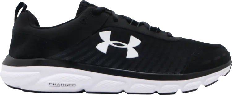 

Кроссовки Under Armour Charged Assert 8 Black White, черный