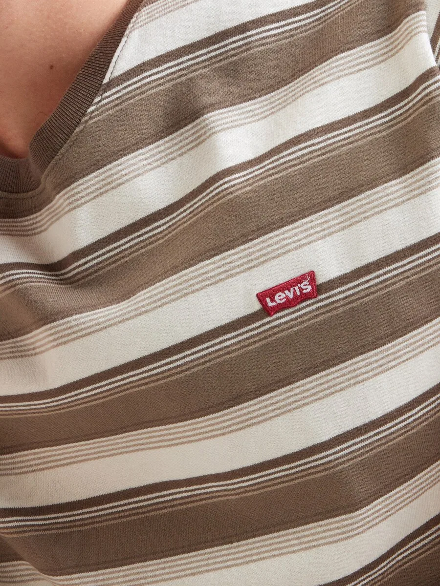 Рубашка LEVI'S цвета «умбра», парча — фото 2