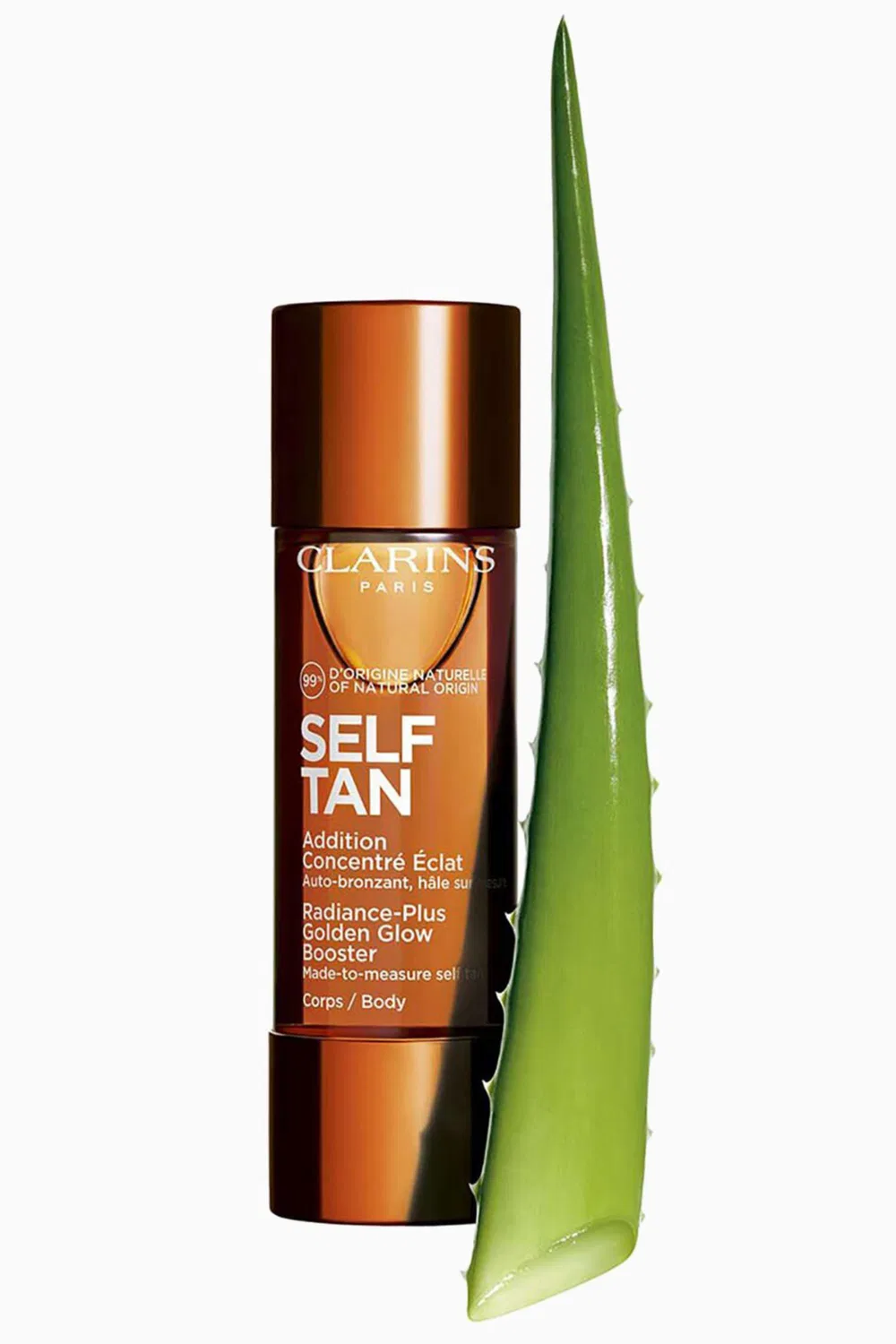 Средство для загара с эффектом сияния Self Tan Radiance-Plus Golden Glow Booster Clarins — фото 3