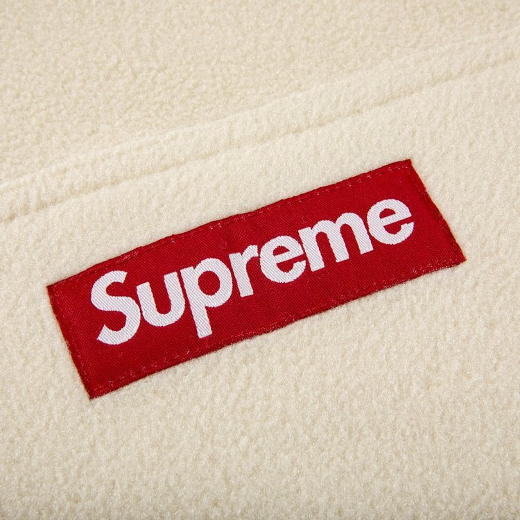 Толстовка Supreme Polartec Hooded Sweatshirt 'Natural', кремовый — фото 3