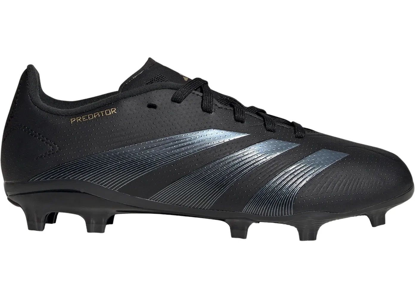 Детские бутсы с длинным рукавом Adidas Predator League FG, Core Black Carbon Gold Metallic