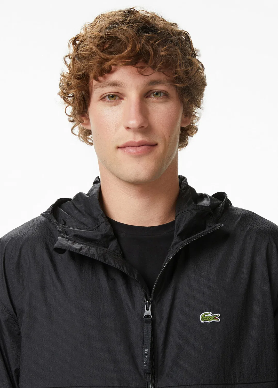 Дождевик мужской Lacoste, black — фото 4