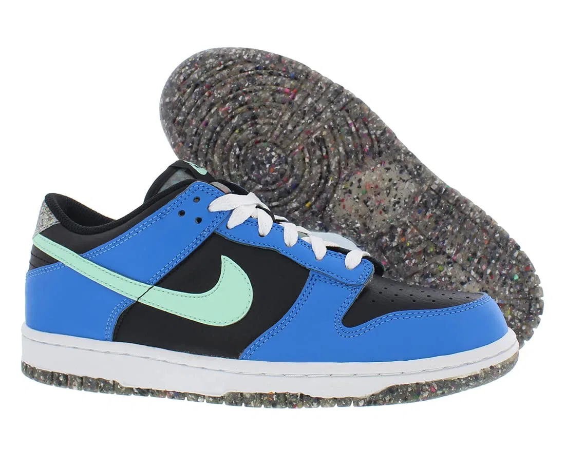 Детские кроссовки для мальчиков NIKE Dunk Low NIKE, Crater Blue/Black — фото 2