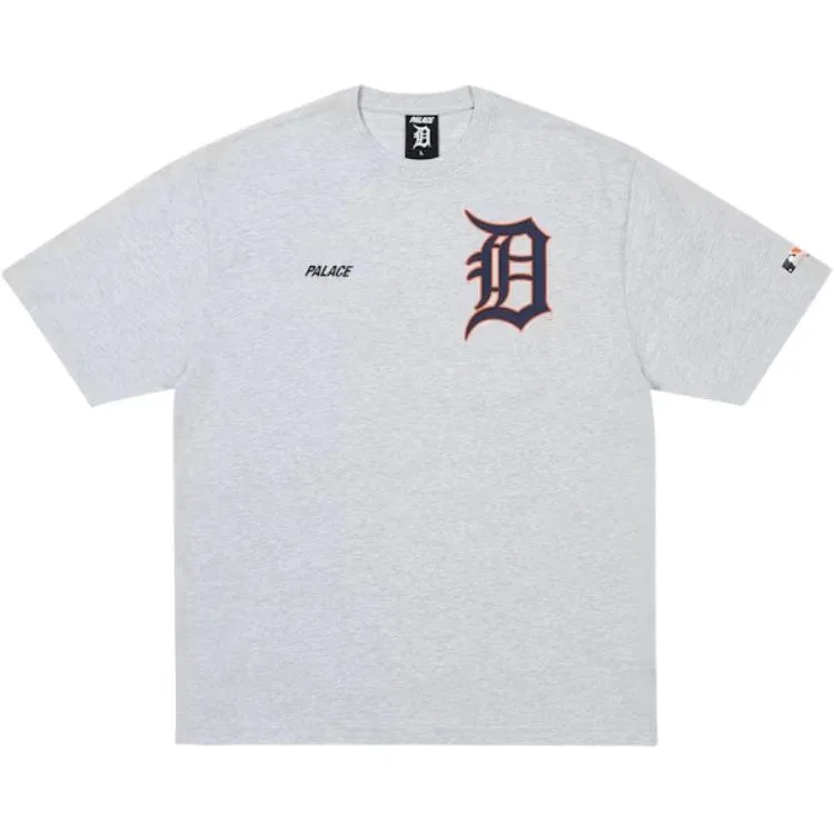 Детская футболка с круглым вырезом Gray Detroit Tigers × MLB PALACE