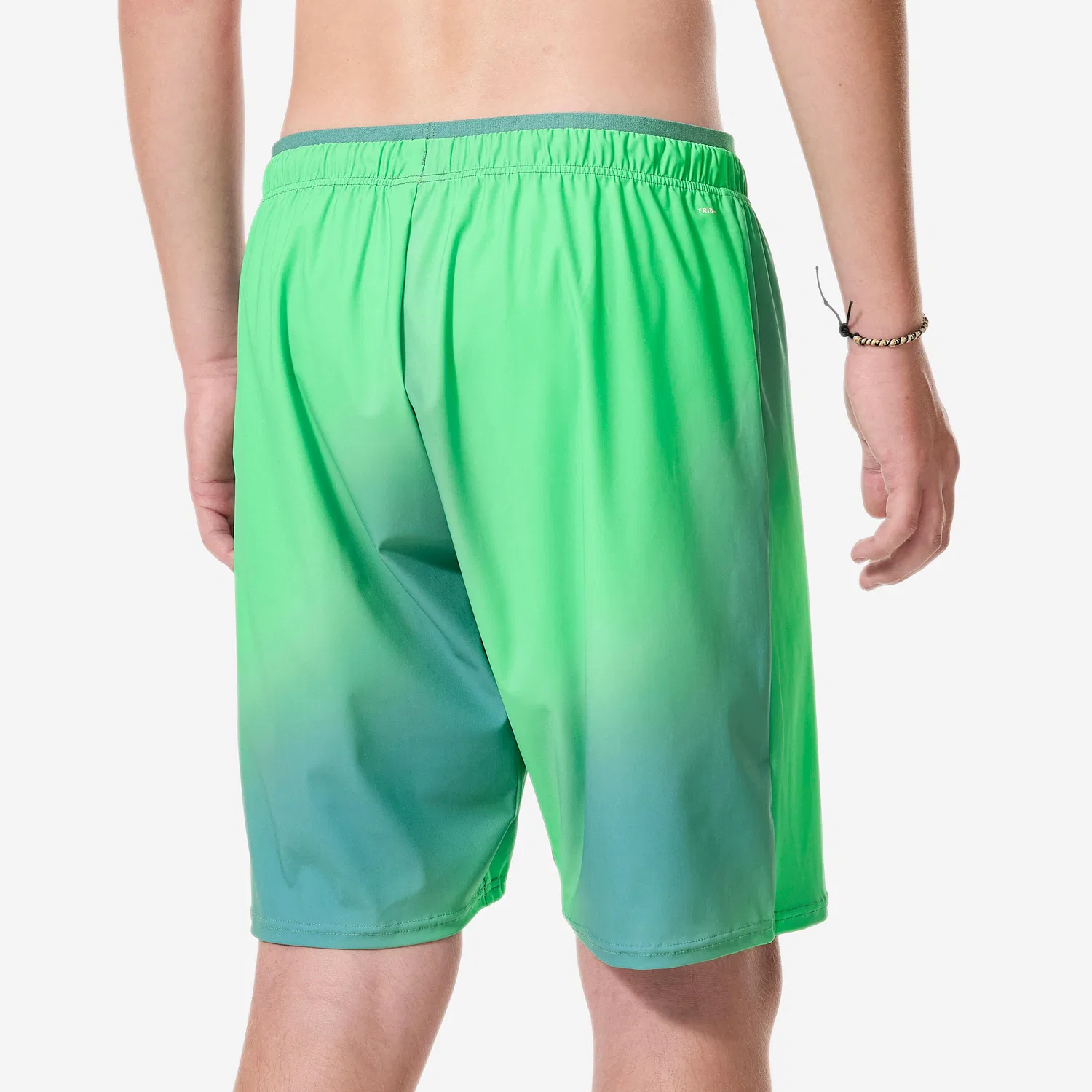 Детские плавки для мальчиков с длинными штанинами Grad Decathlon, Blaugrau / Fruhlingsgrun — фото 4