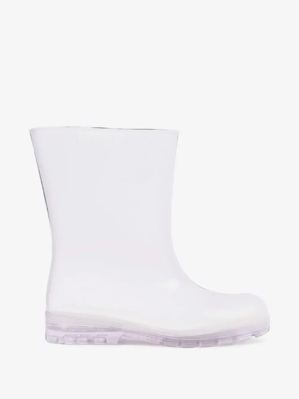 Резиновые сапоги Welly слипоны Mini Melissa, белый — фото 2