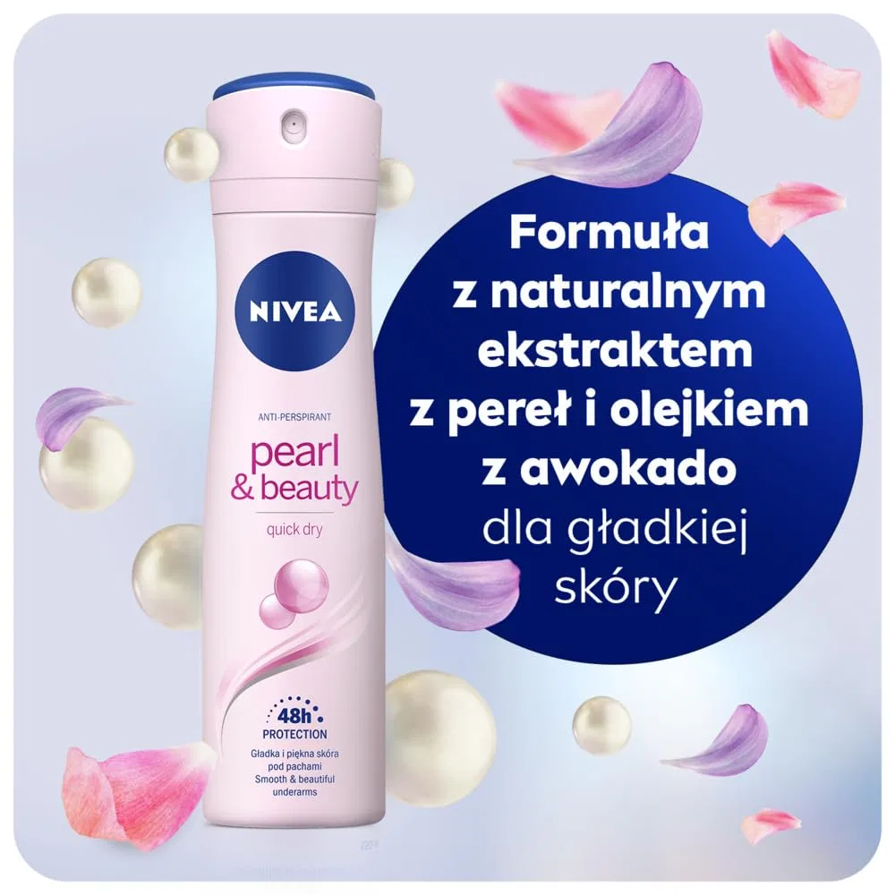 Антиперспирант-спрей NIVEA Pearl & Beauty, 150 мл — фото 3