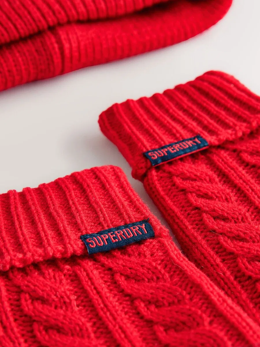 Набор Superdry & Co в красном цвете — фото 2