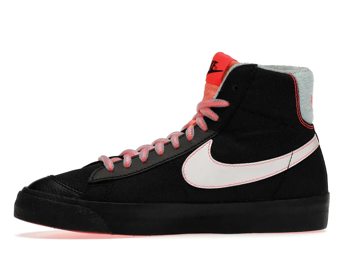Детские кроссовки Lifestyle Nike Blazer Mid '77, Black/White/Flash-Crimson — фото 3