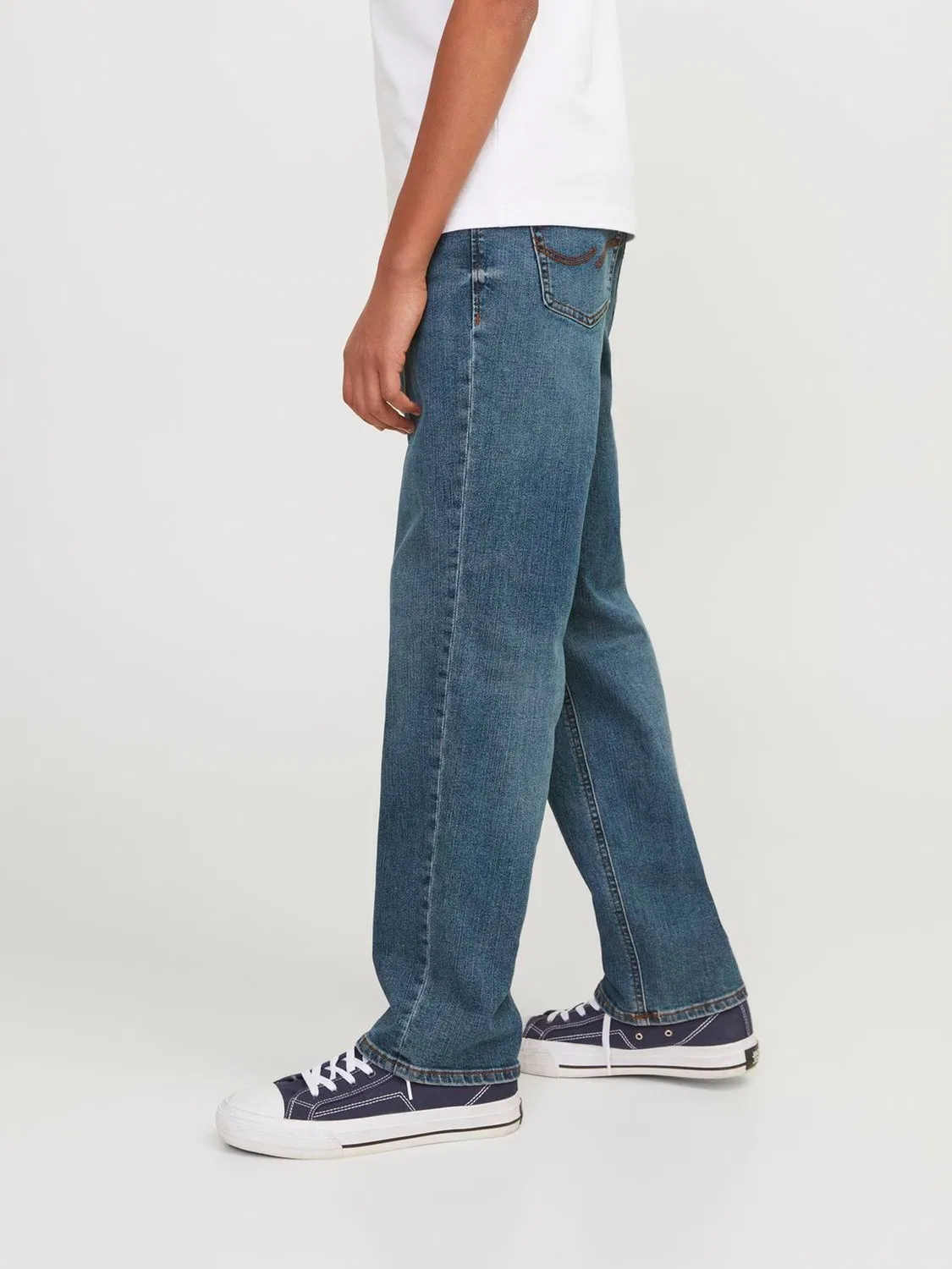 Джинсы Regular Fit Clark, JACK & JONES Junior, синие — фото 2