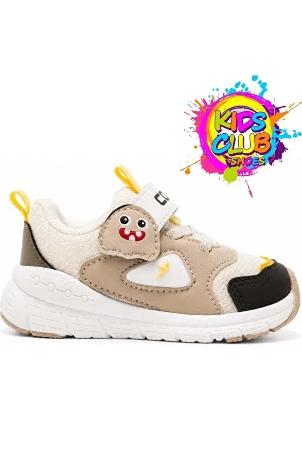 Детские ортопедические спортивные туфли для мальчиков Cool Dorian First Step Kocamanlar, Beige