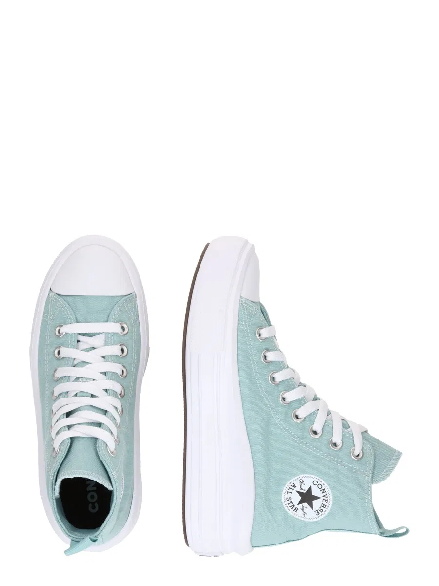 Кроссовки CONVERSE 'Chuck Taylor All Star' пастельно-голубого цвета — фото 2