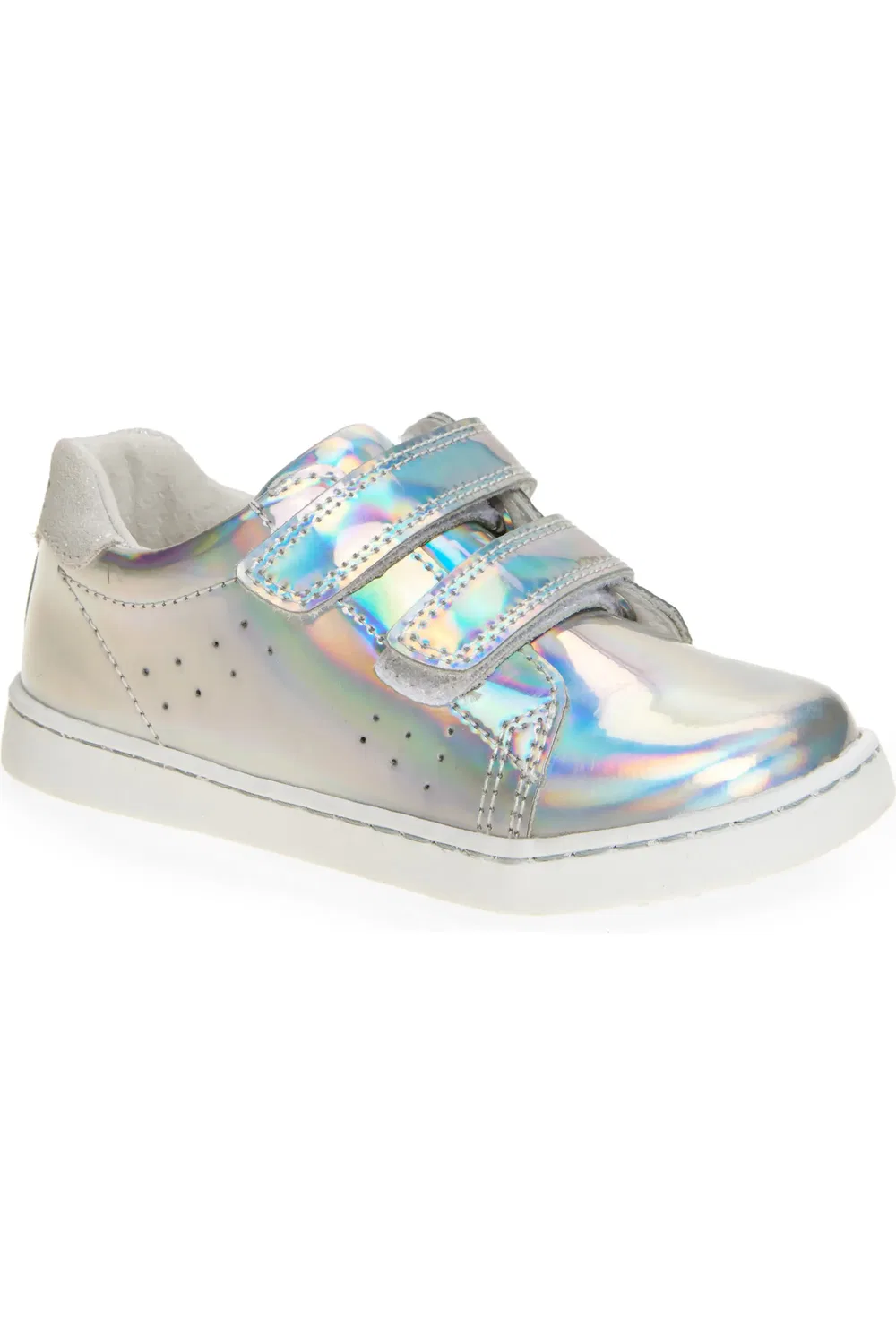 Детские кроссовки дышащие кожаные Kenzie L'AMOUR, Holographic