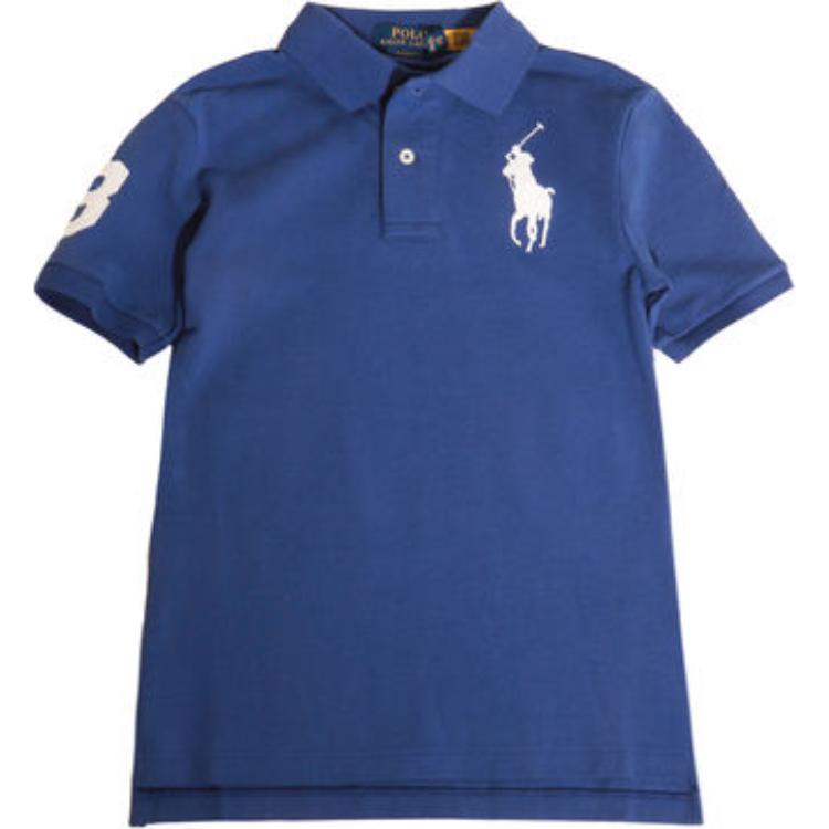 

Футболка синяя детская Polo Ralph Lauren
