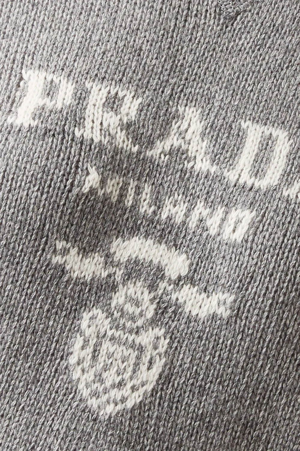 Свитер с круглым вырезом из шерсти Prada, черный — фото 4
